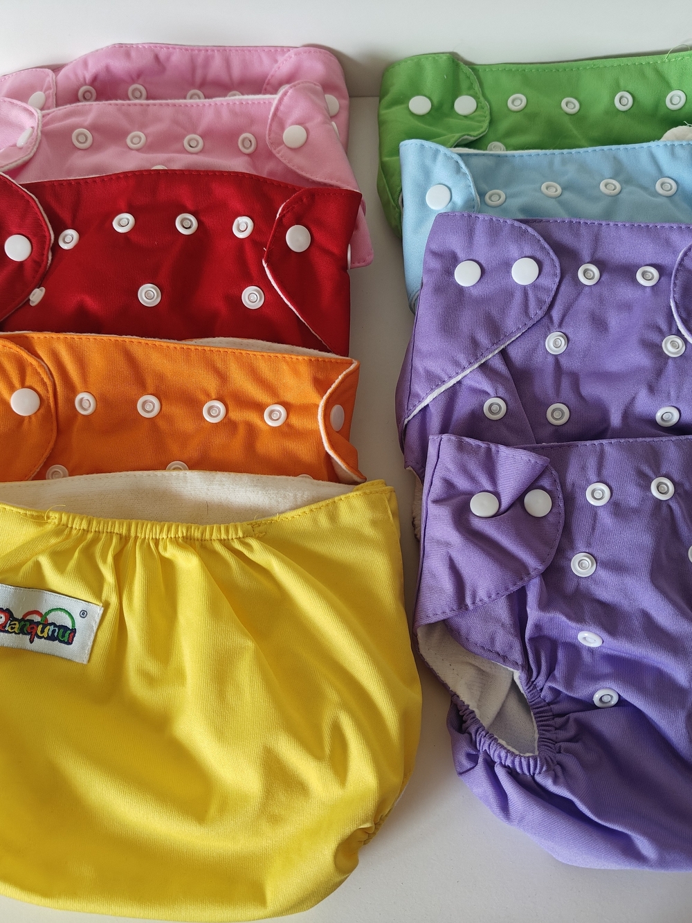 Qianqunui Reusable Kids Cloth Diapers & Liners (Set)